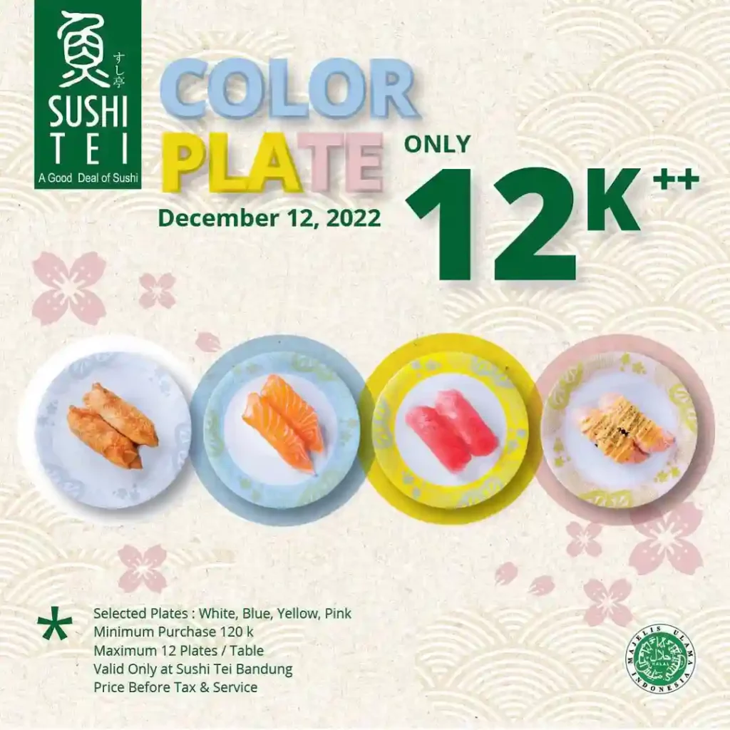 Color Plate Sushi Tei