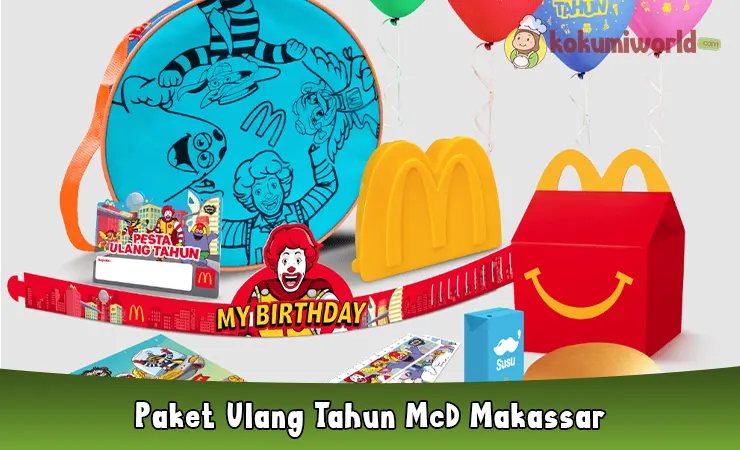 Paket Ulang Tahun McD Makassar Murah Untuk 50 Orang